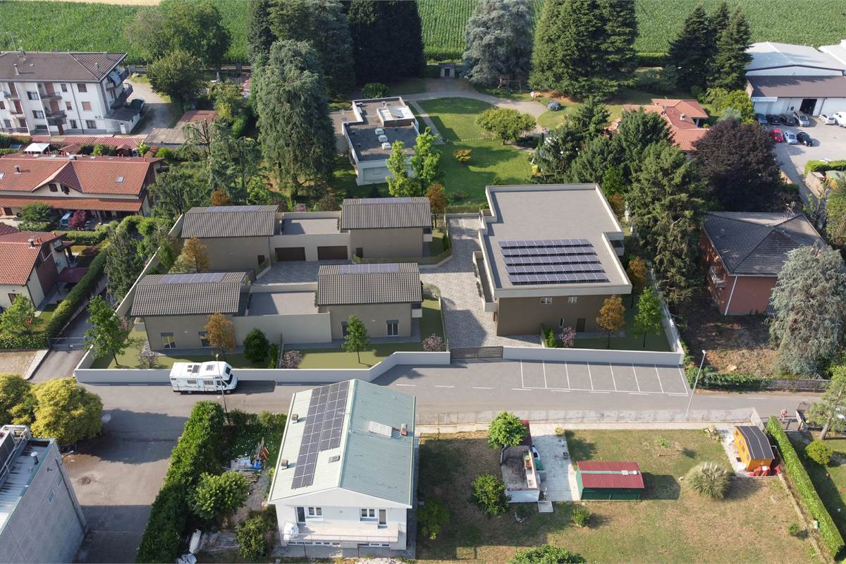 Nuovo trilocale con giardino