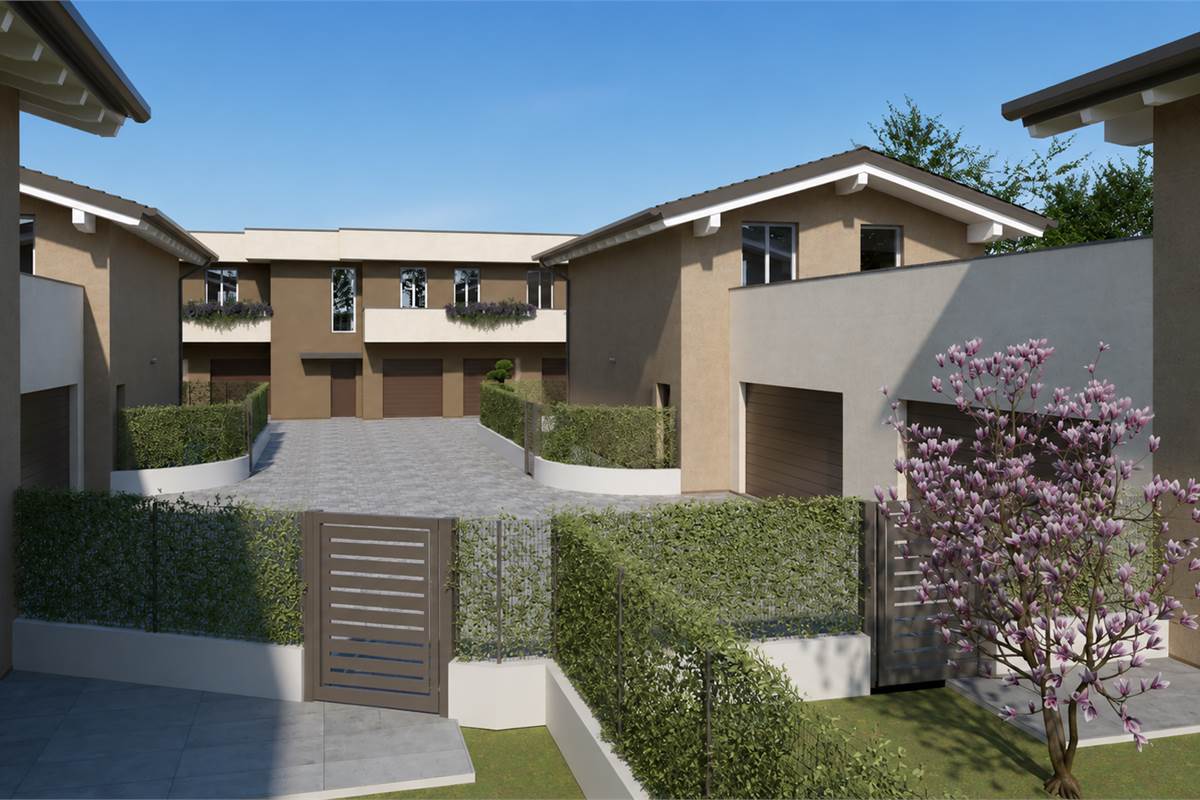 Nuovo trilocale con giardino