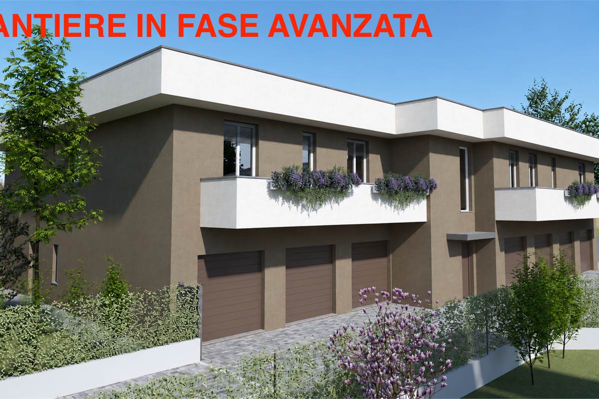 Nuovo trilocale con giardino