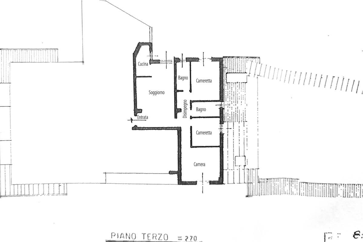ASSO:PANORAMICO 4 LOCALI/DOPPI SERV.POSS.BOX